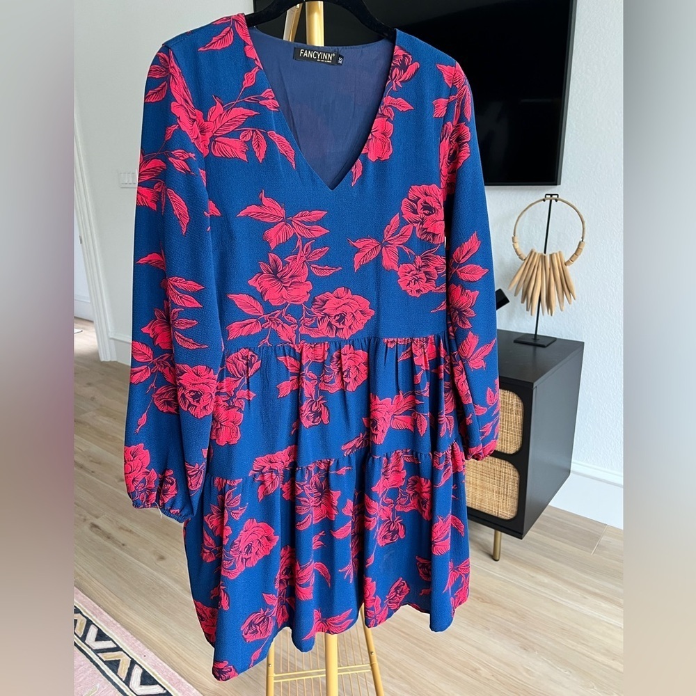 Fancyinn Floral Shift Dress